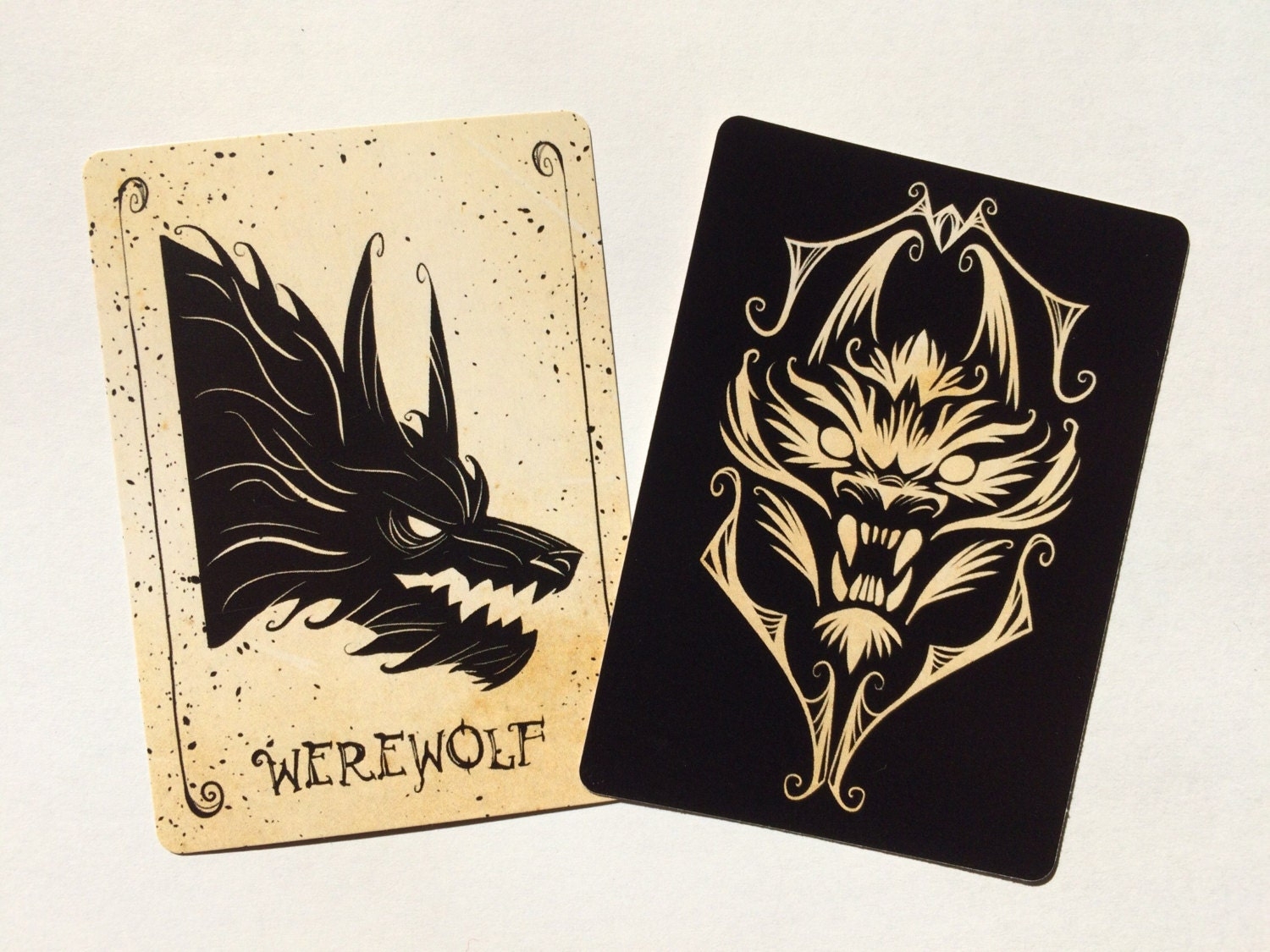 Werewolf Cards 2nd Edition Etsy