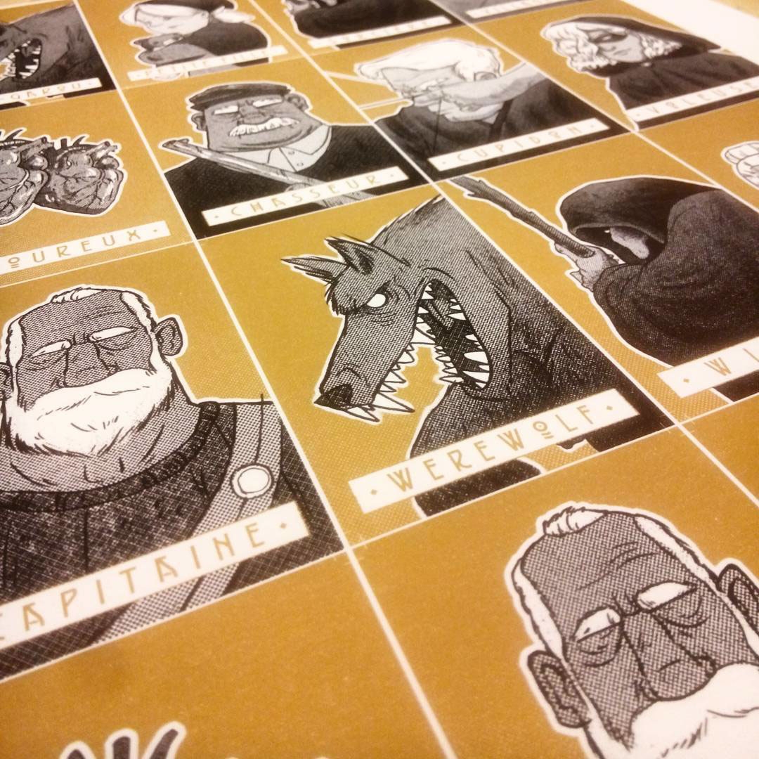 Werewolf Cards Design Behance