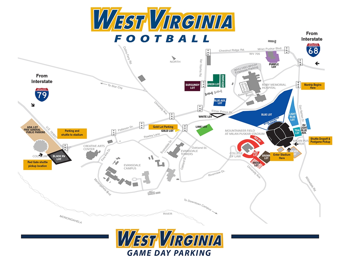 West Virginia University Mountaineers WVUsports