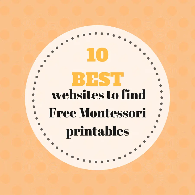Where To Find Free Montessori Printable Documents 
