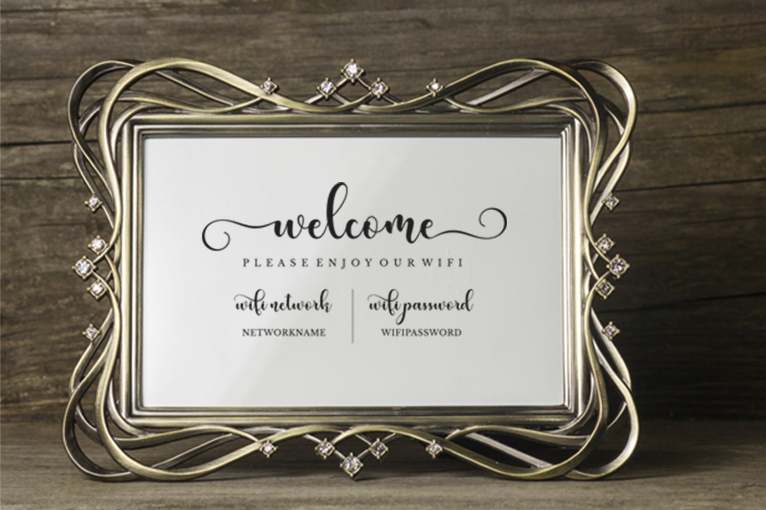 Free Wifi Printable 4x6