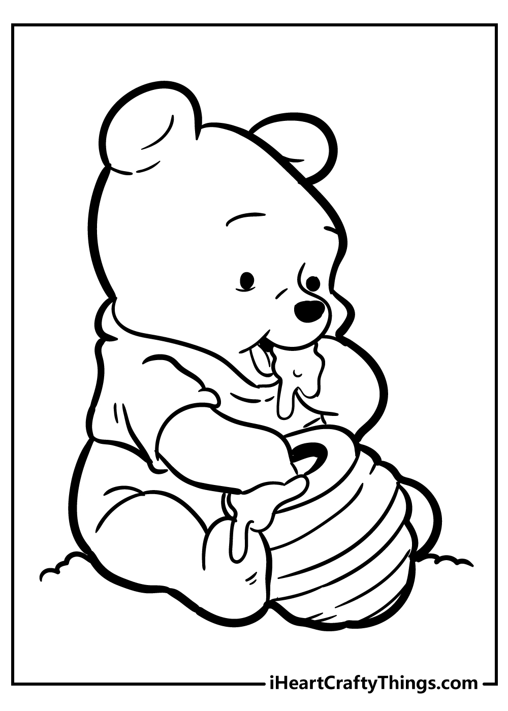 Winnie The Pooh Coloring Pages 100 Free Printables 
