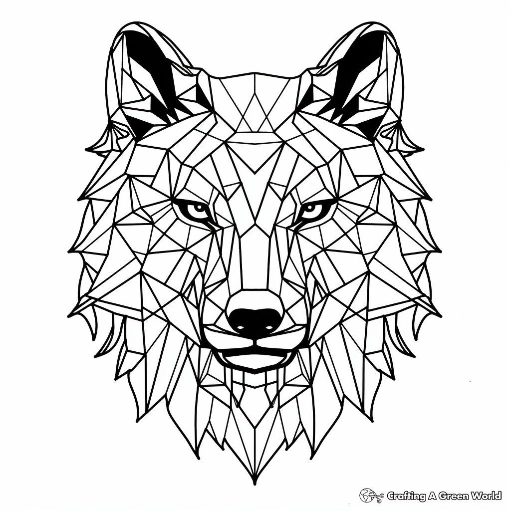 Wolf Coloring Pages Free Printable