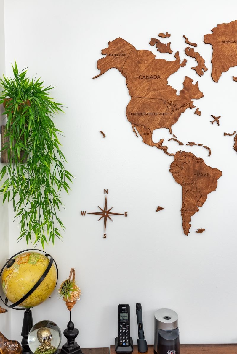 Wooden Map Wall Art Free Printable Vintage Maps The Navage Patch