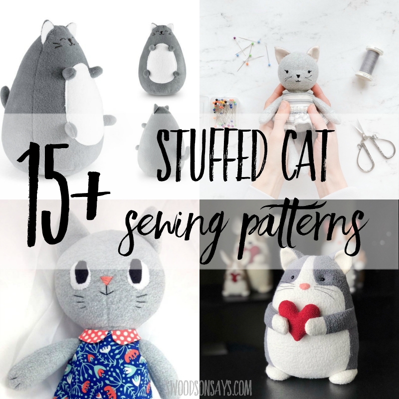Printable Free Cat Sewing Pattern
