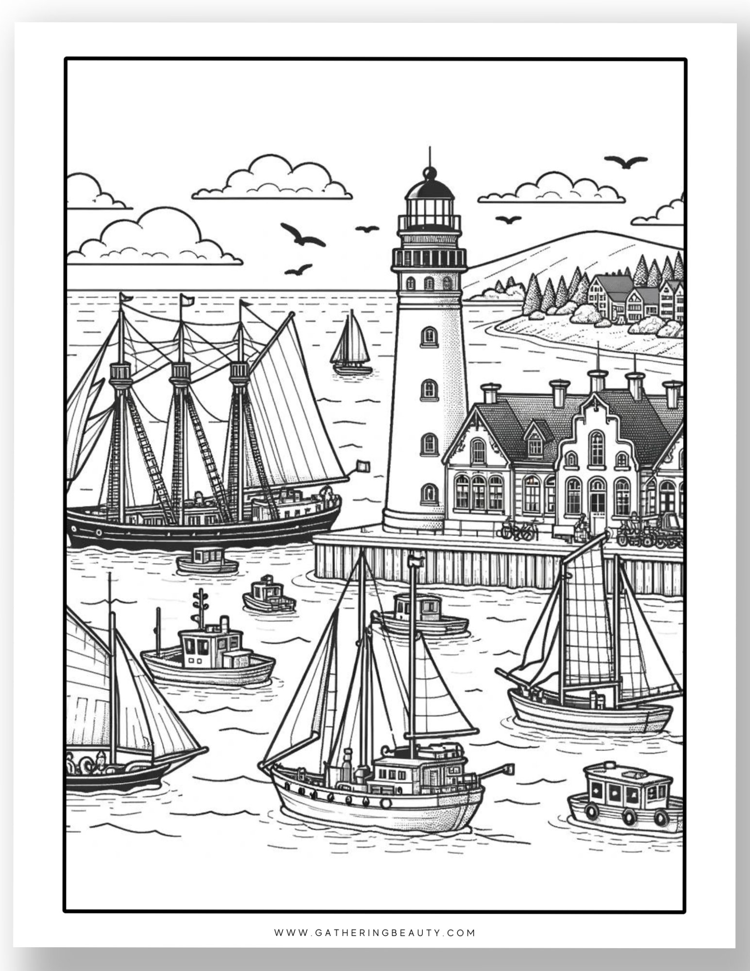 Free Printable Lighthouse Pictures