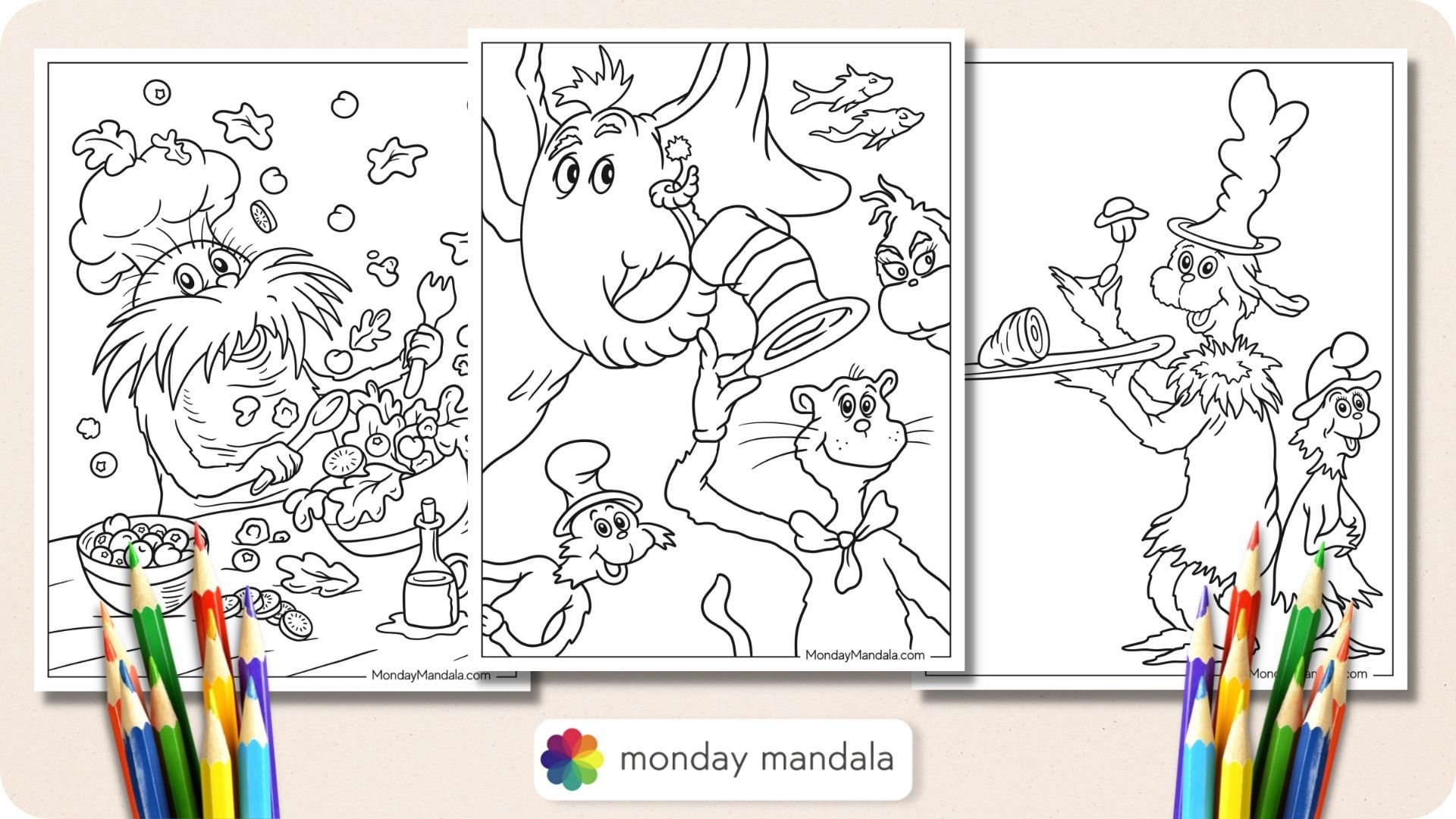Free Dr Seuss Birthday Printables