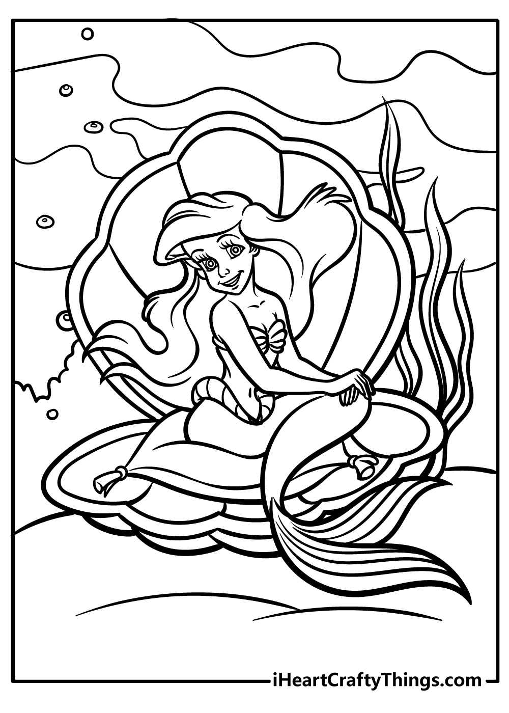 24 Ariel Coloring Pages 100 Free Printables 