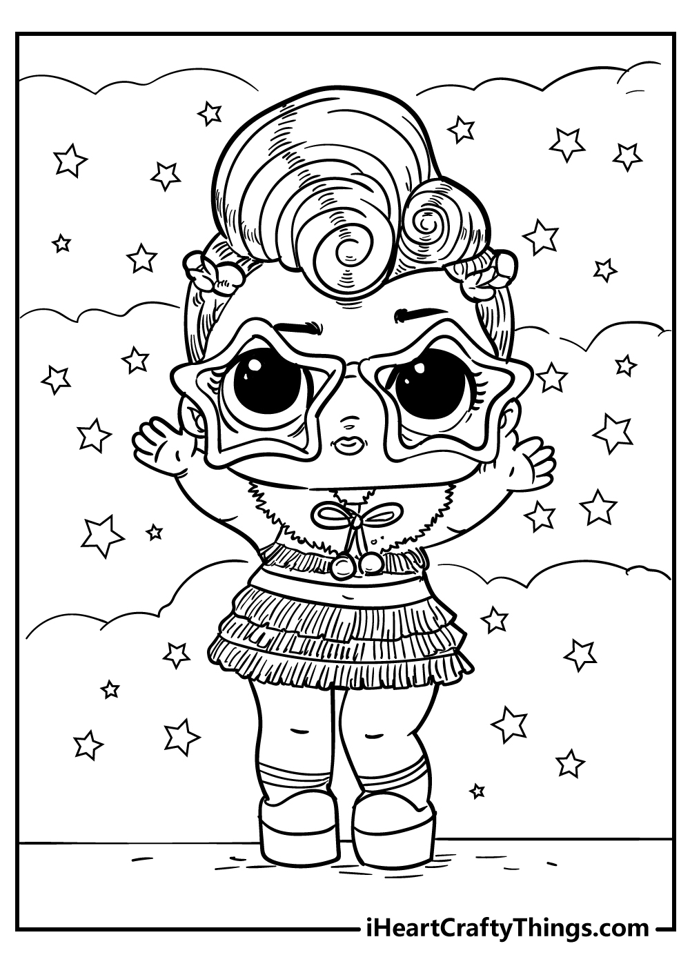 30 L O L Surprise Doll Coloring Pages Free Printables 