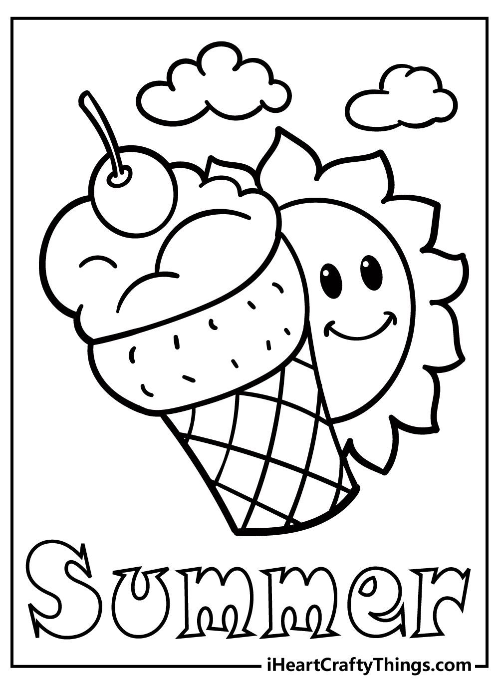 30 New Summer Coloring Pages For 2024 100 Free To Print 