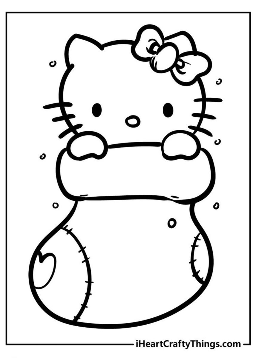 35 Hello Kitty Coloring Pages Free Printable Parade