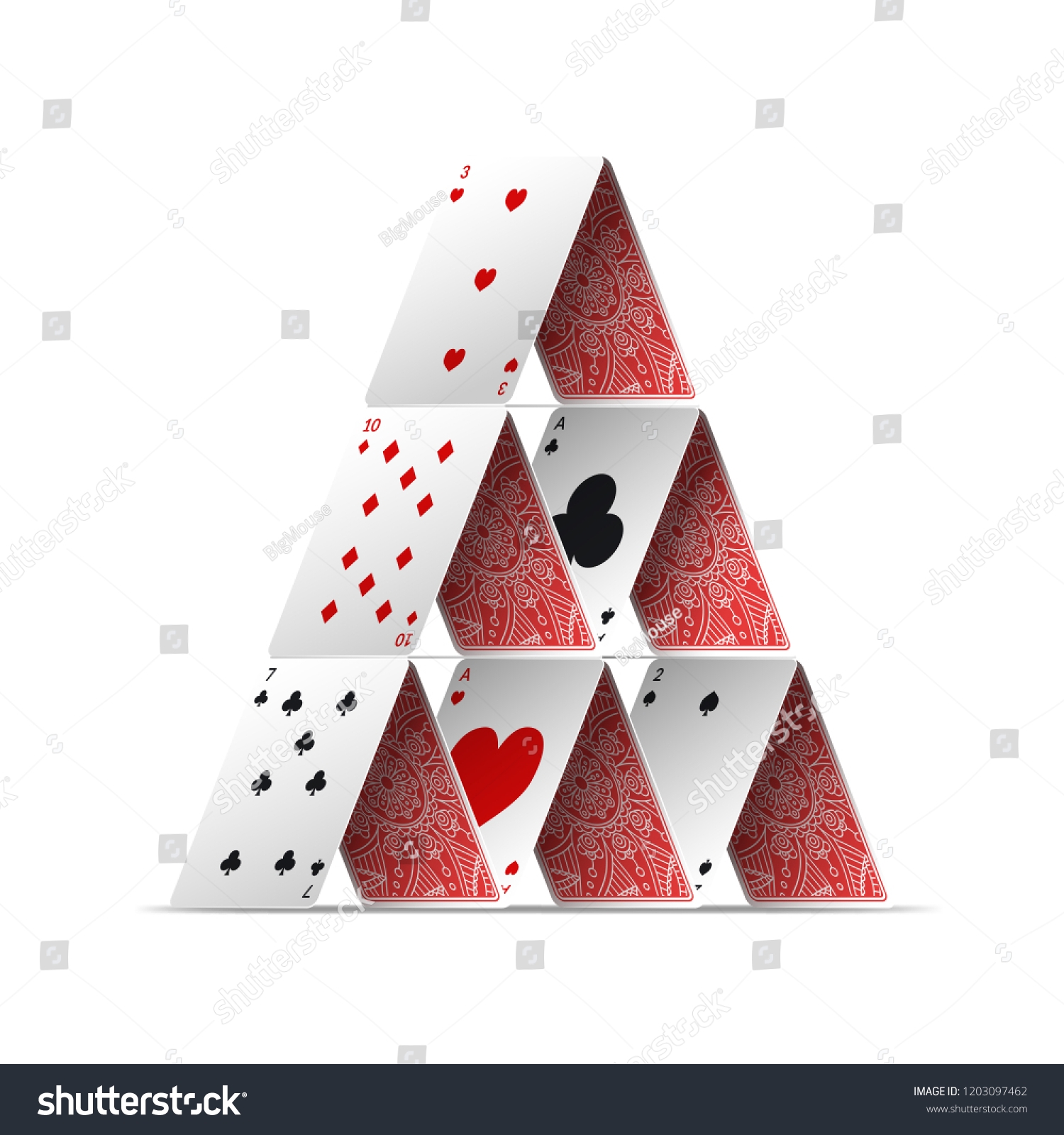 38 751 Card Pyramid Royalty Free Photos And Stock Images Shutterstock