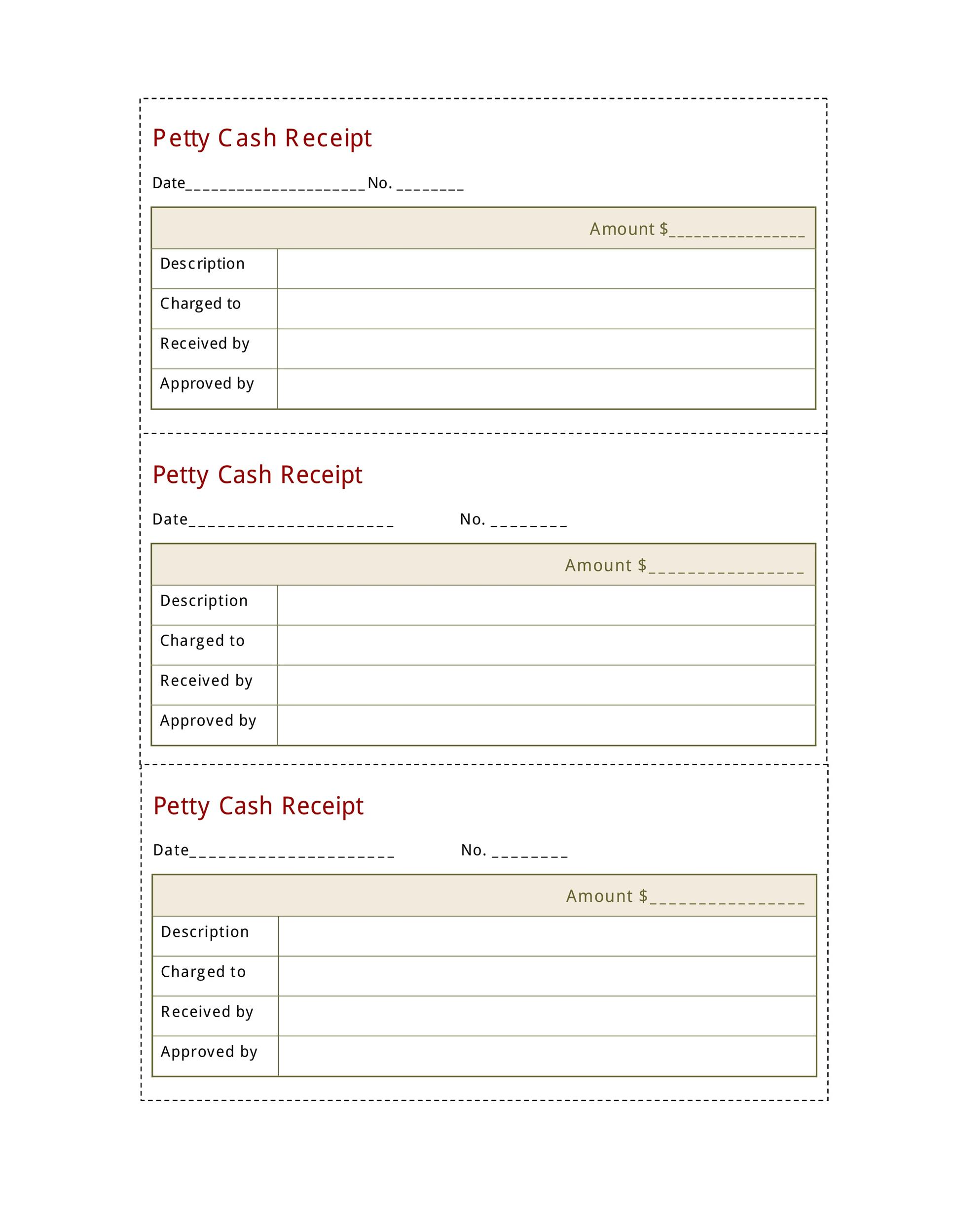 50 Free Receipt Templates Cash Sales Donation Taxi 