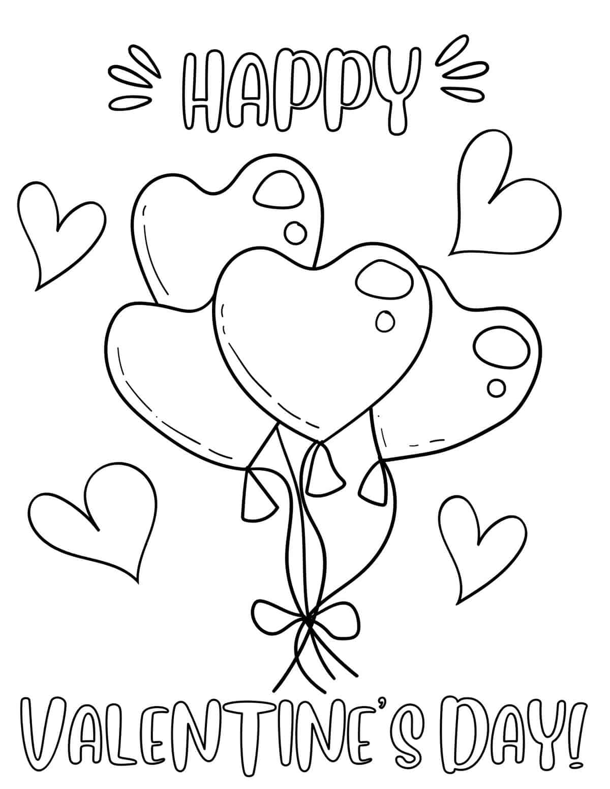 50 Free Valentine Coloring Pages For Kids Prudent Penny Pincher