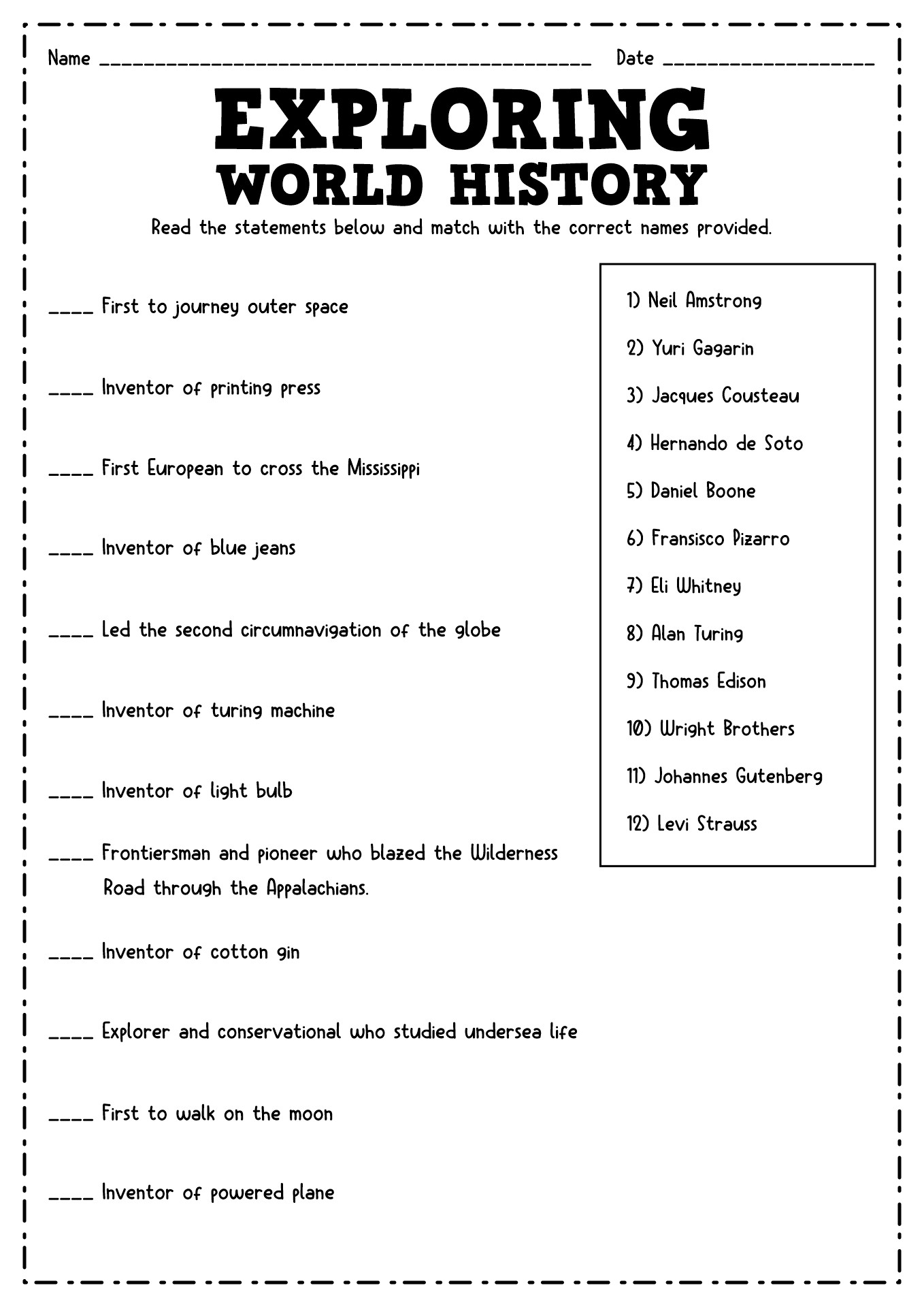 50 History Worksheets For Kindergarten On Quizizz Free Printable Worksheets Library
