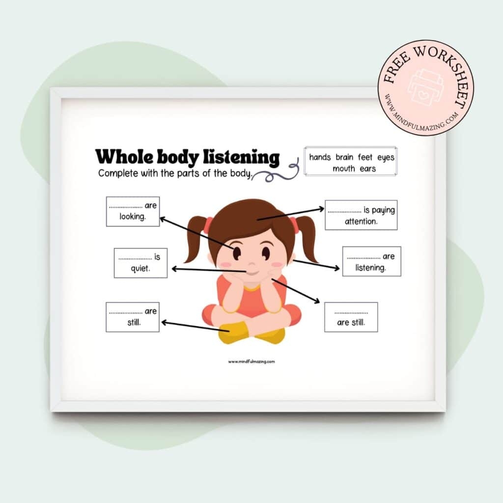 52 Fun Listening Activities For Kids With Free Poster Mindfulmazing
