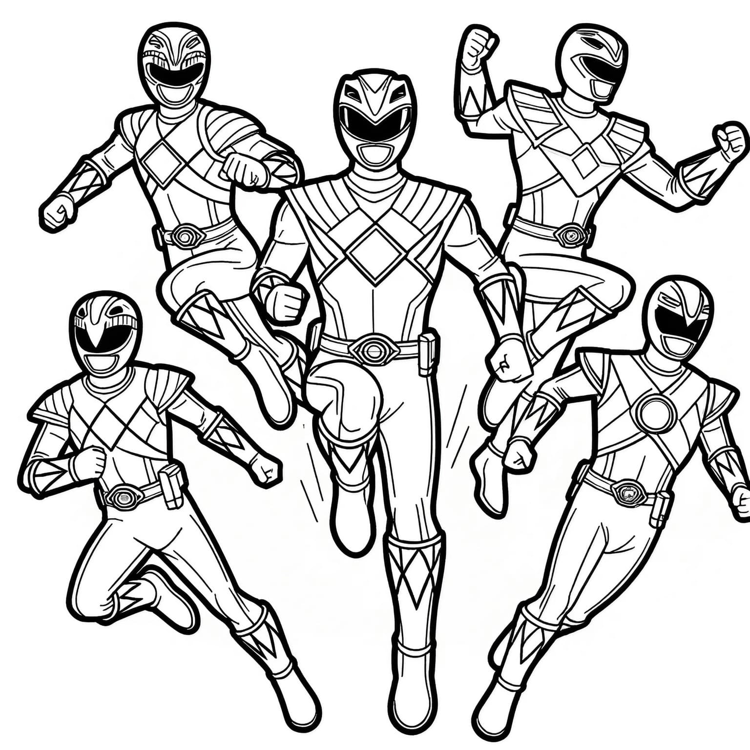Free Power Ranger Printables