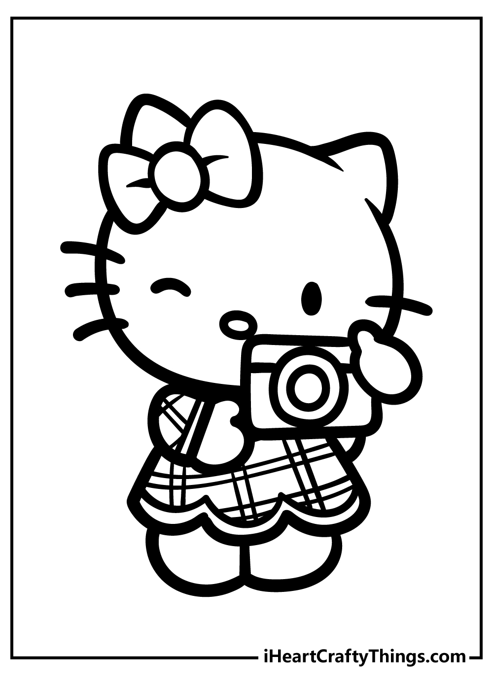 70 Hello Kitty Coloring Pages For 2024 Free To Print 