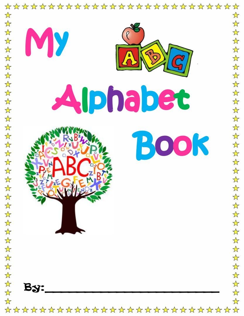 Alphabet Book Cover 10 Free PDF Printables Printablee