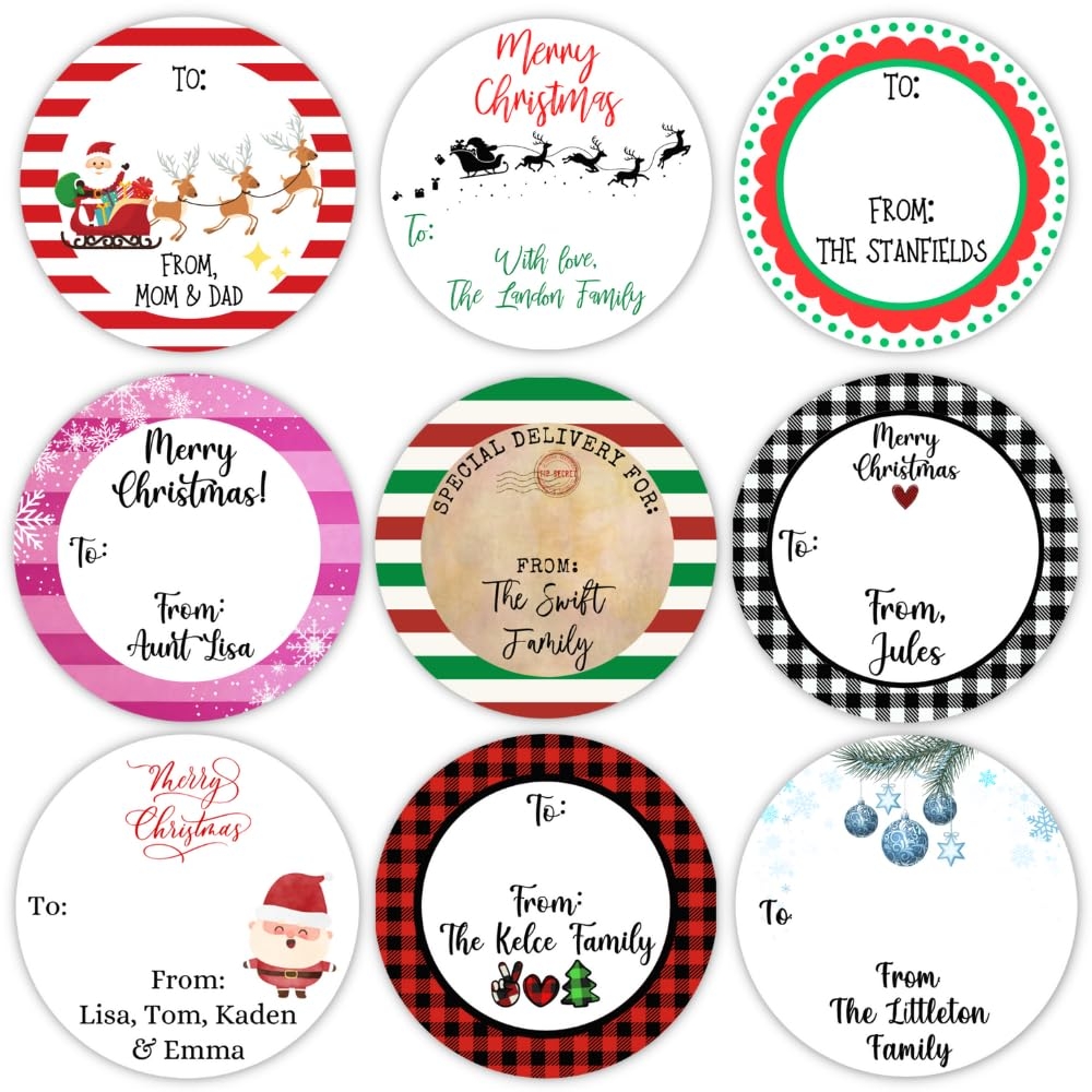 Holiday Tags Free Printable
