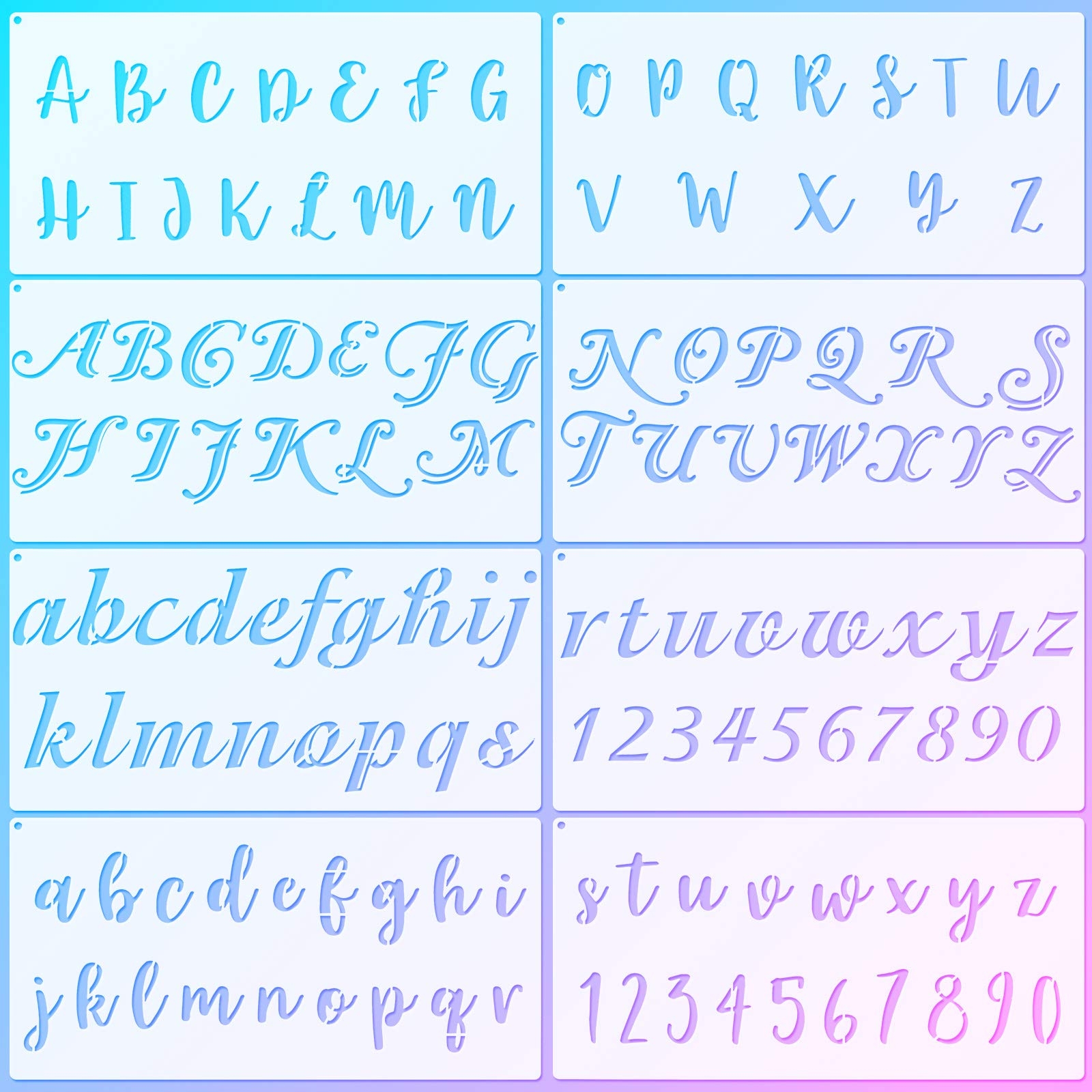 Free Printable Cursive Letter Templates