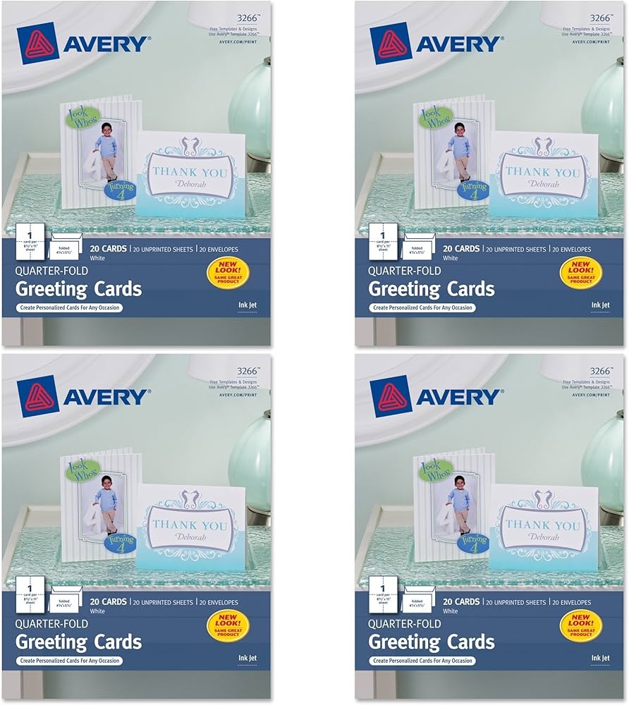 Avery Free Printable Greeting Cards