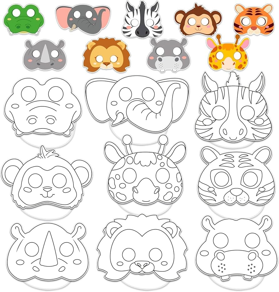 Free Printable Animal Masks