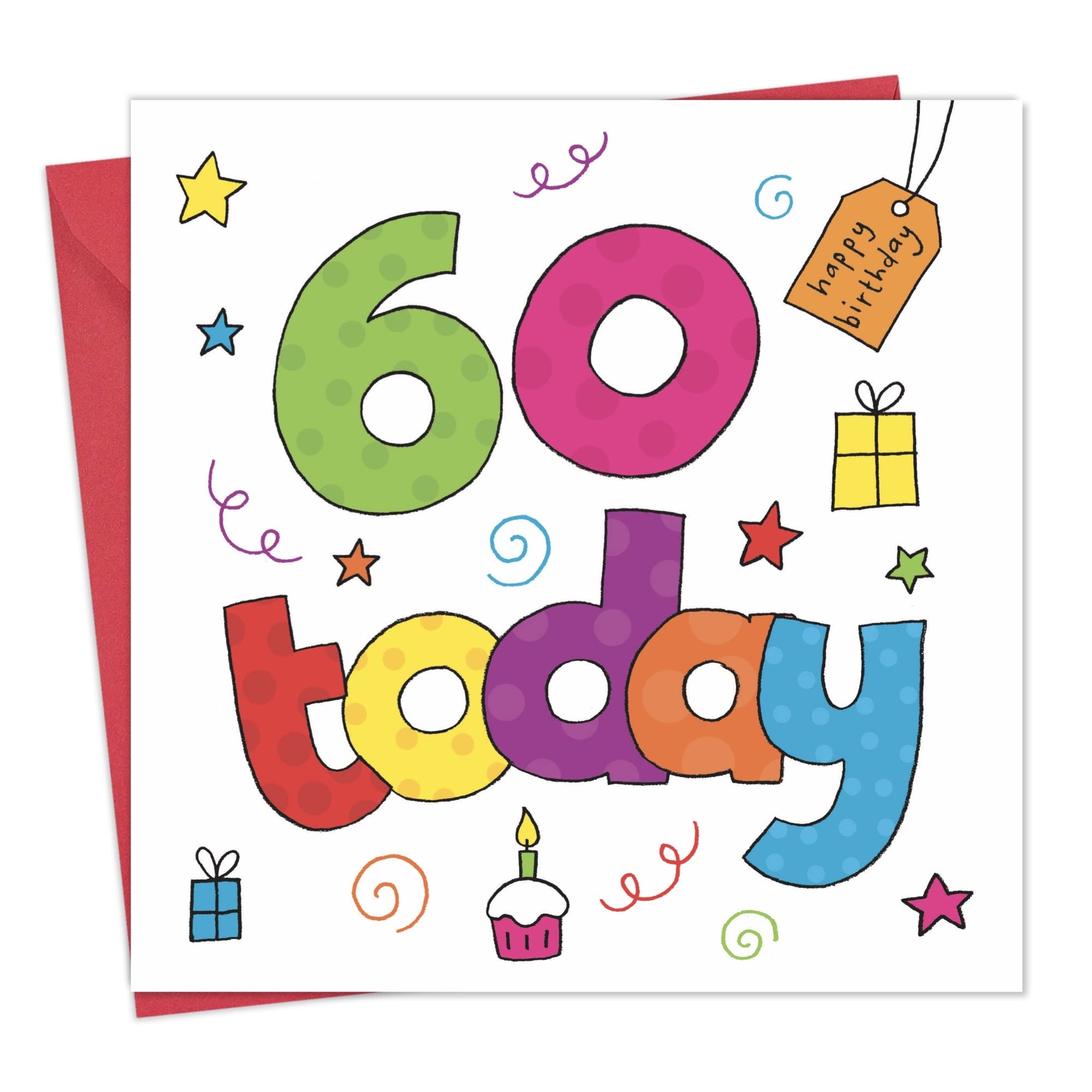 Amazon Twizler 60th Birthday Card For Him Or Her 60th Birthday Card Him Sixty Birthday Card Her Mens Birthday Card Womens Birthday Card Age 60 Birthday
