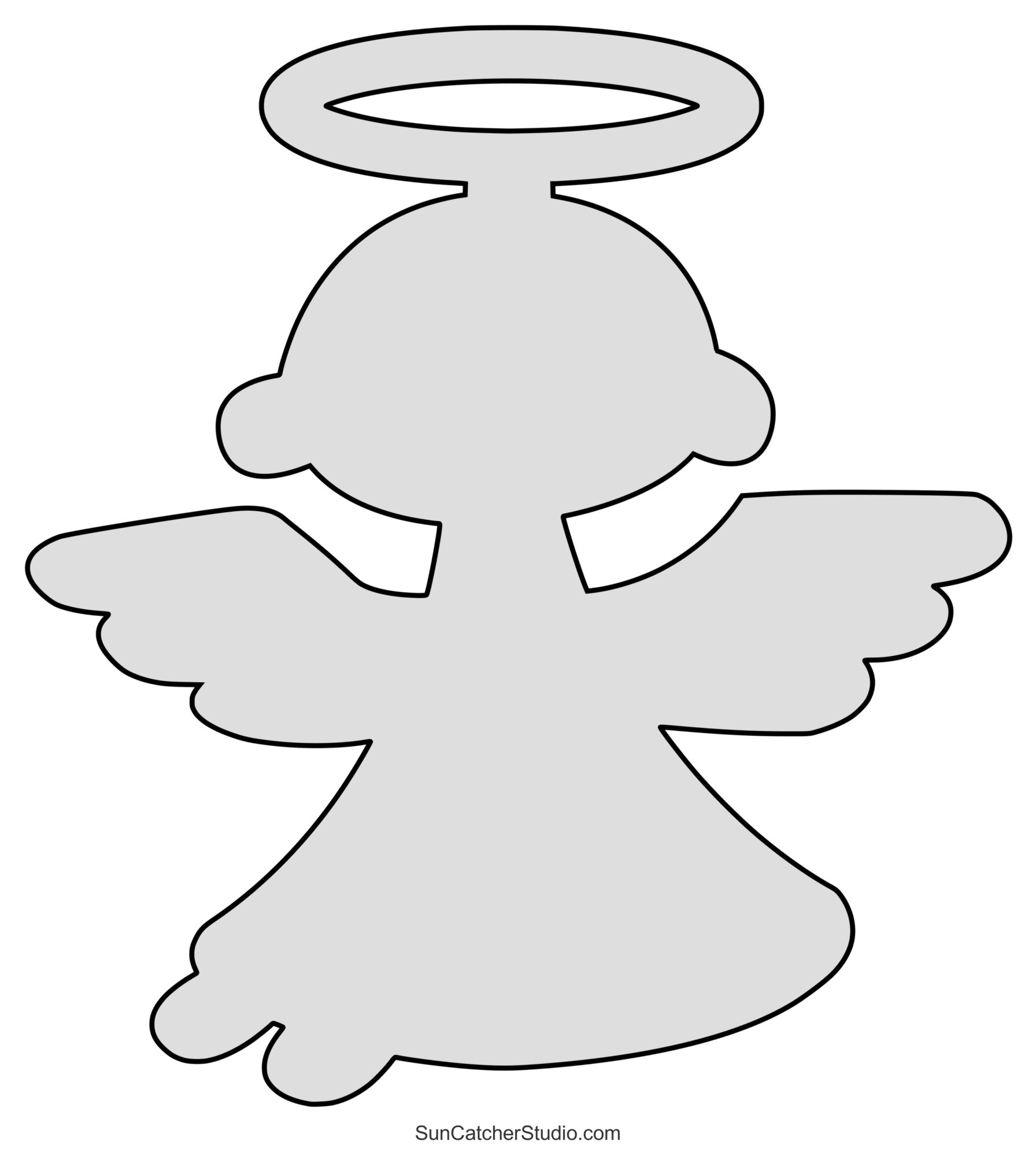 Angel Templates And Stencils Free Printable Patterns DIY Projects Patterns Monograms Designs Templates