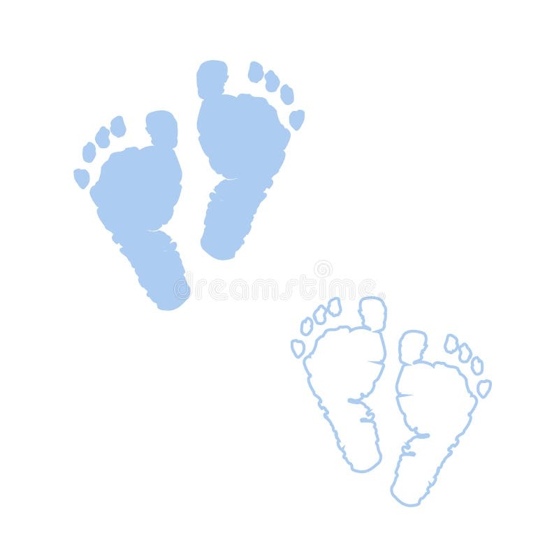 Baby Foot Prints Stock Illustrations 961 Baby Foot Prints Stock Illustrations Vectors Clipart Dreamstime