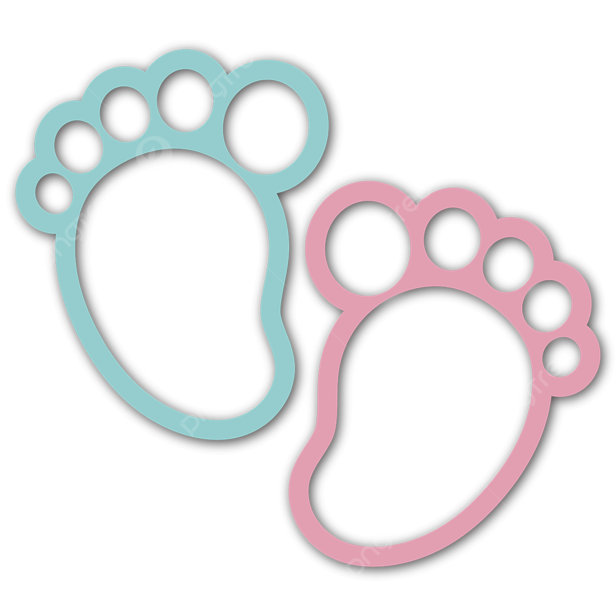 Free Printable Baby Footprints