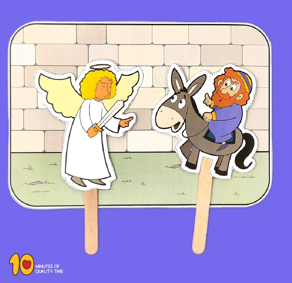 Balaam And The Talking Donkey Craft 10 Minutes Of Quality Time