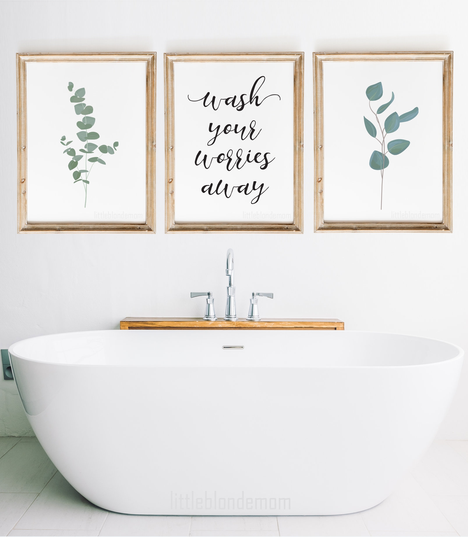 Free Farmhouse Bathroom Printables