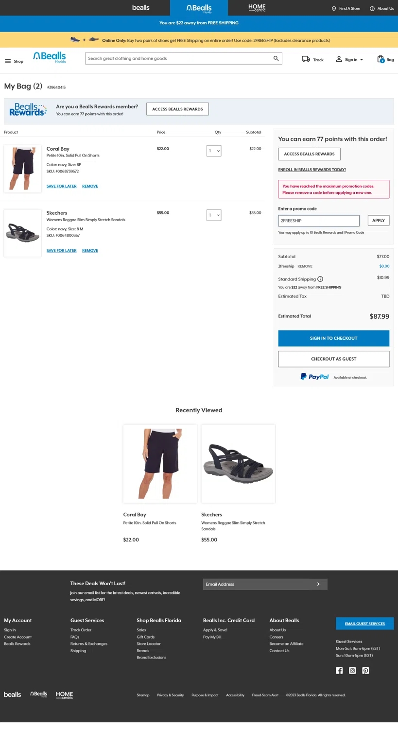 Bealls Florida Promo Codes 10 Off November 2024