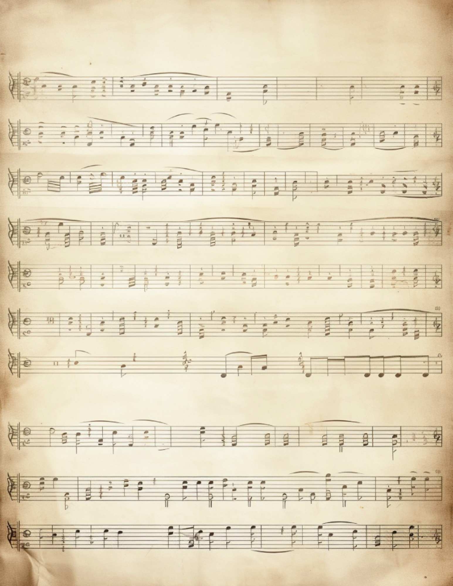 Free Printable Music Sheets