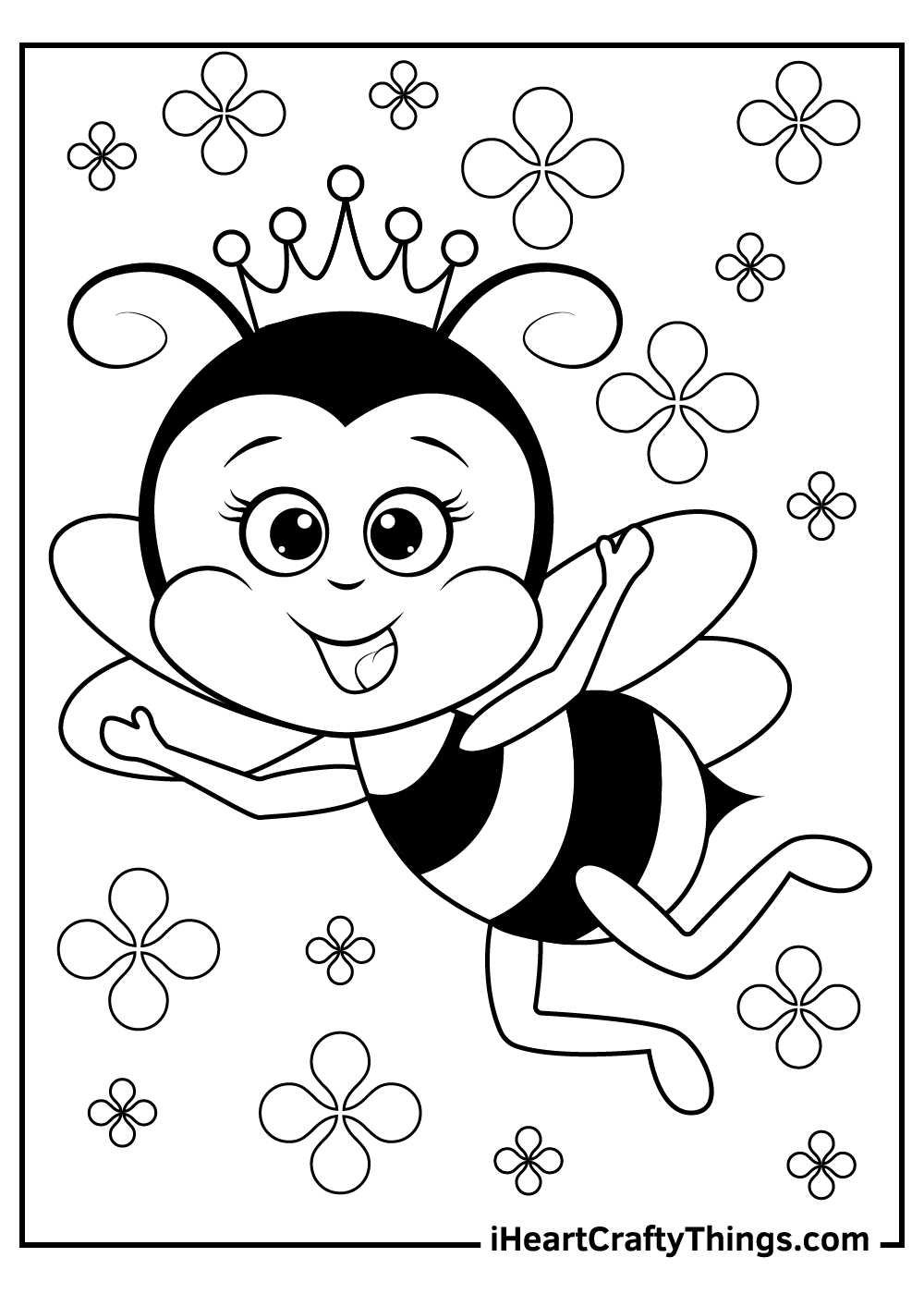 Bee Coloring Pages 100 Free Printables 