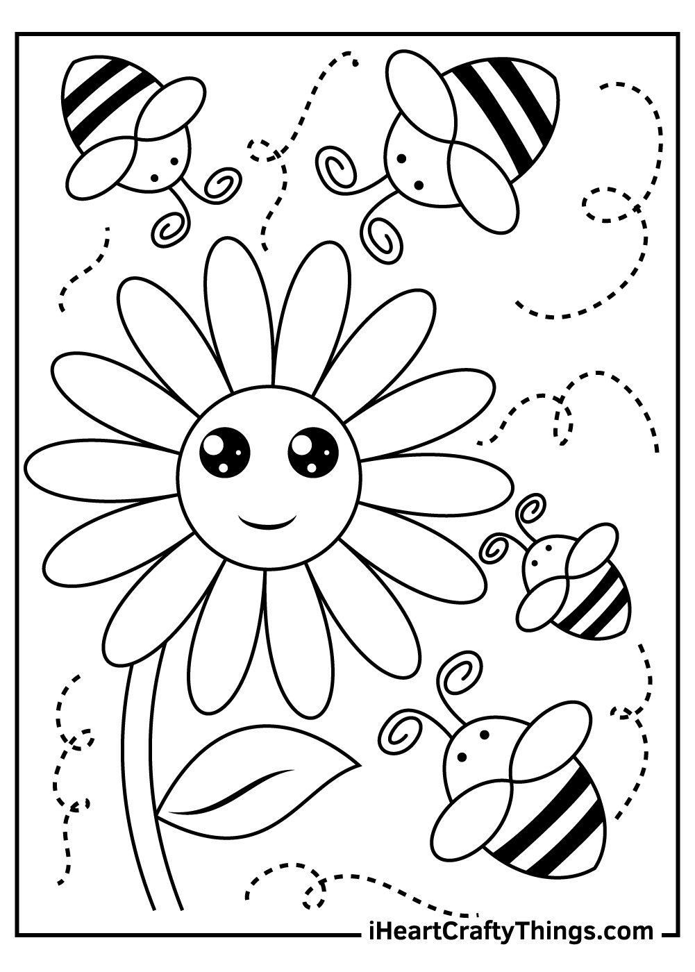 Bee Coloring Pages 100 Free Printables 