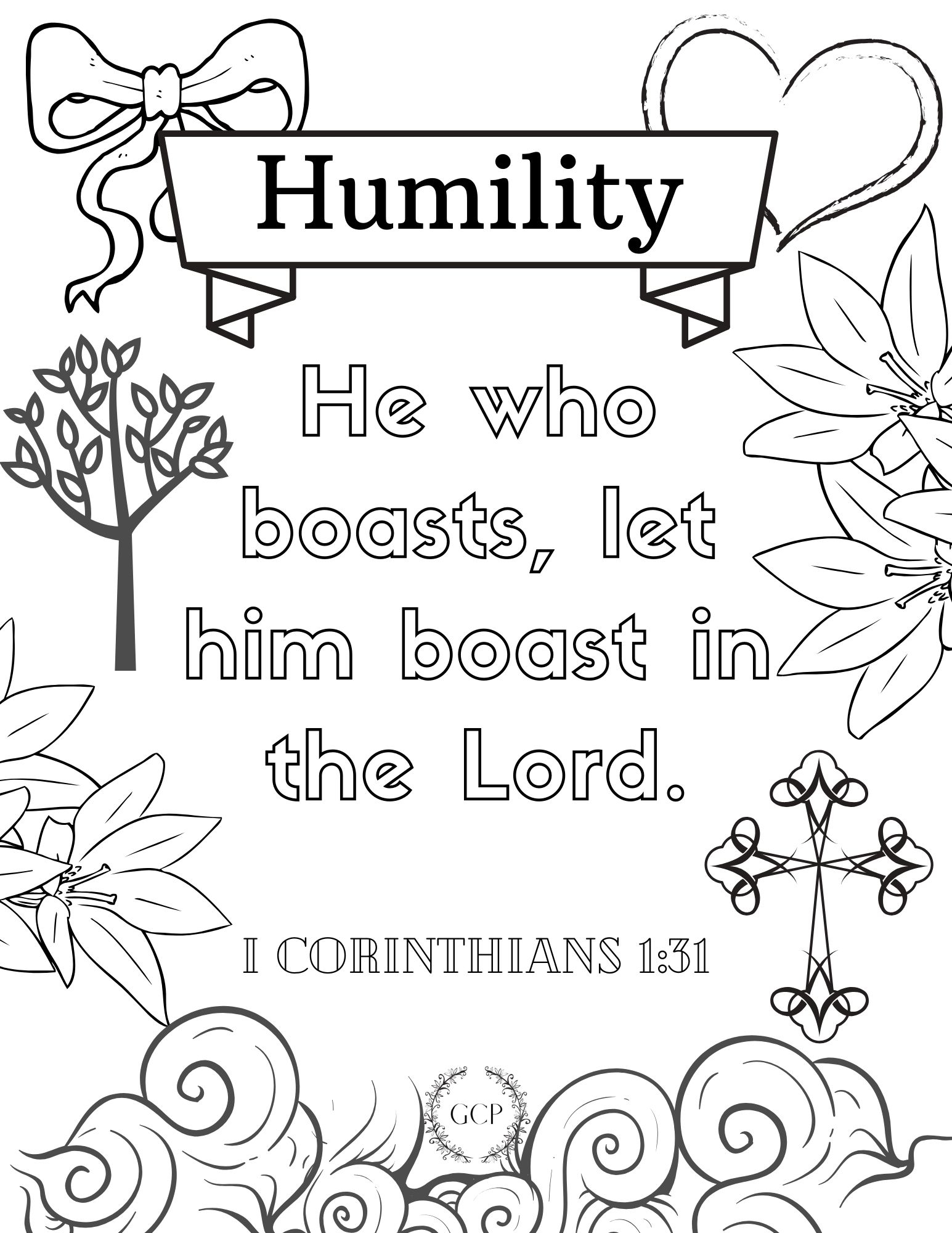Bible Verse Coloring Pages For Adults Free Printables