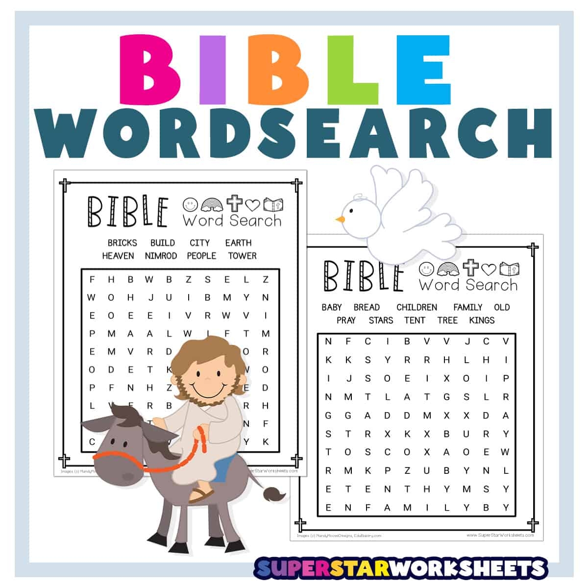 Free Printable Religious Worksheets