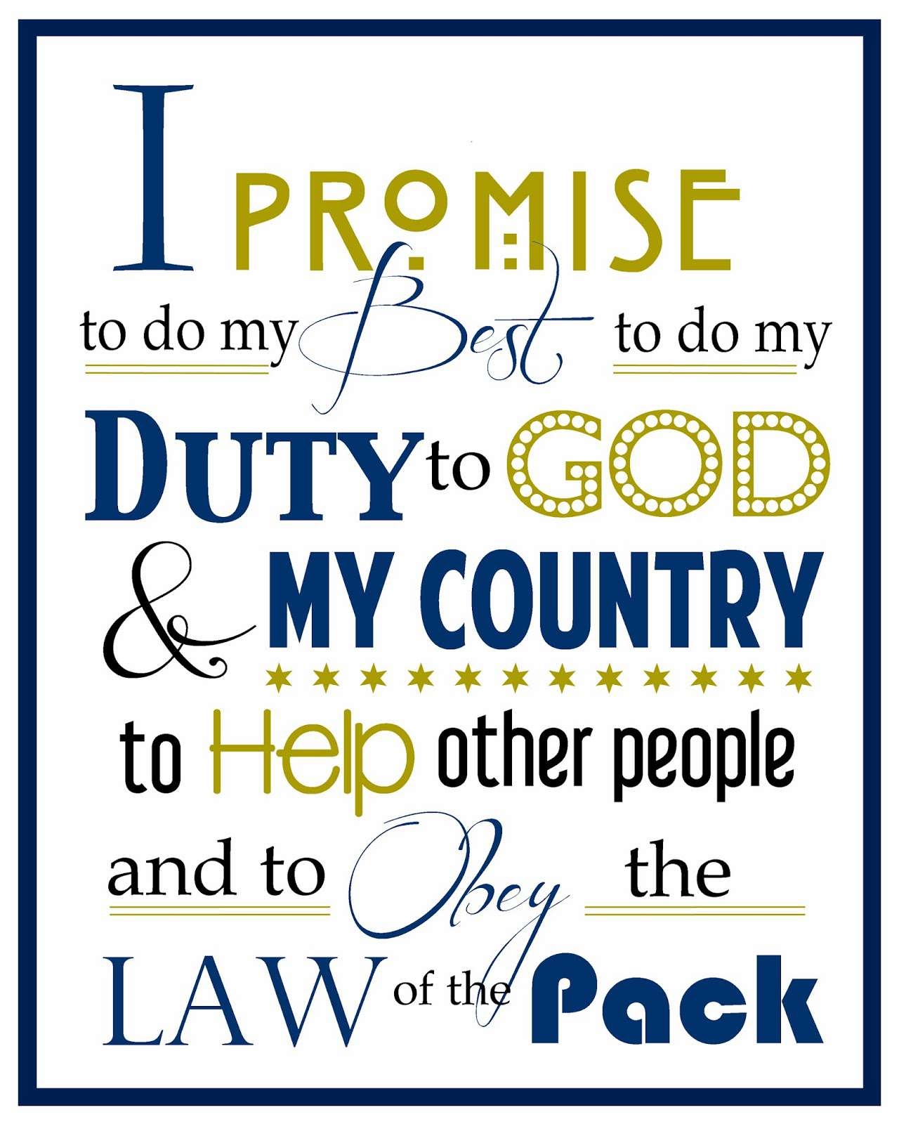 Boy Scout Printables For Scrapbooking And Card Making