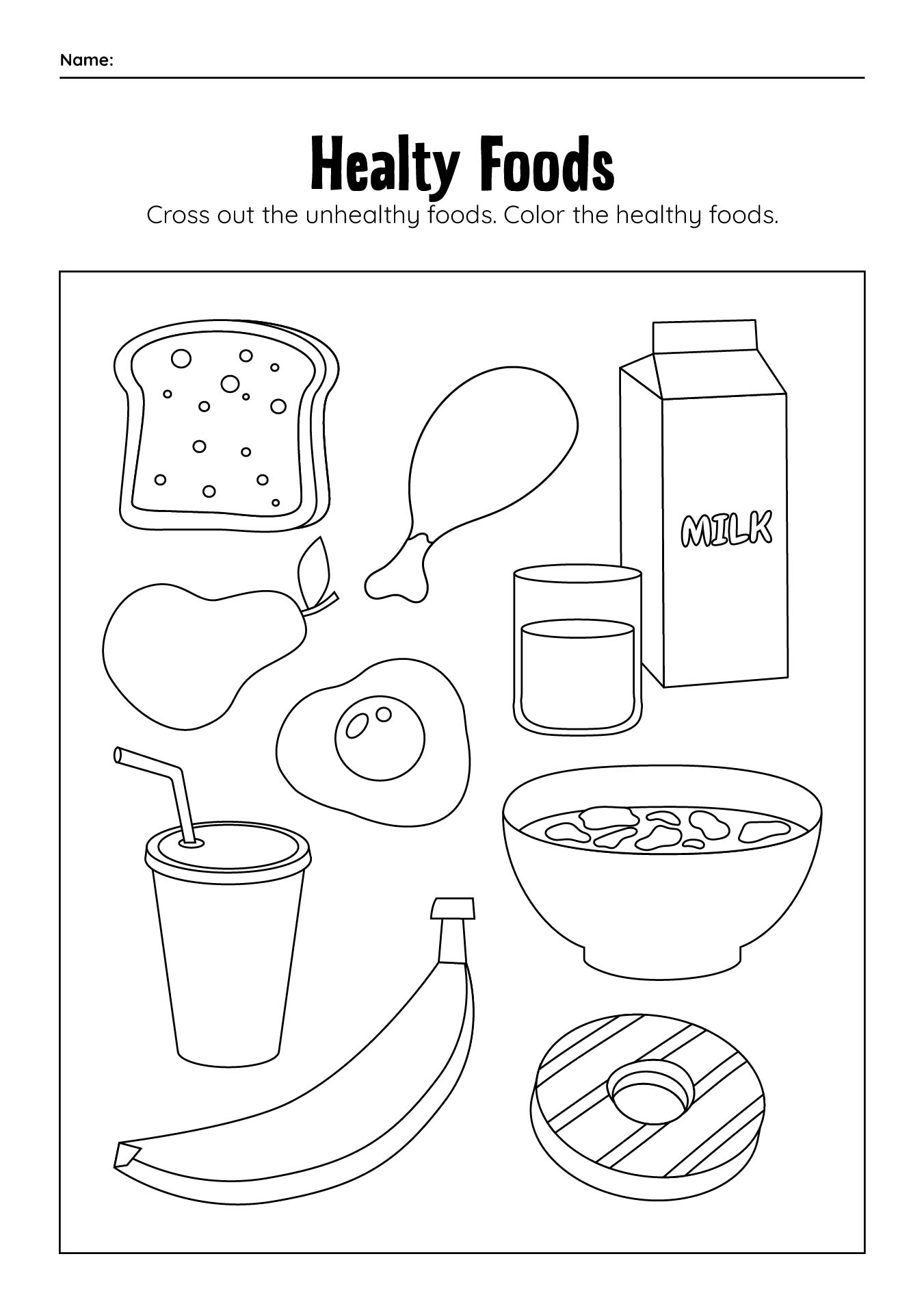Breakfast Worksheets 10 Free PDF Printables Printablee