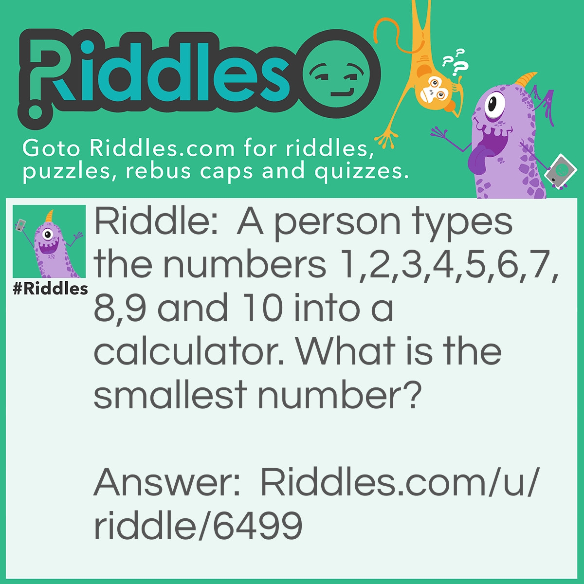 Calculator Riddle And Answer Riddles