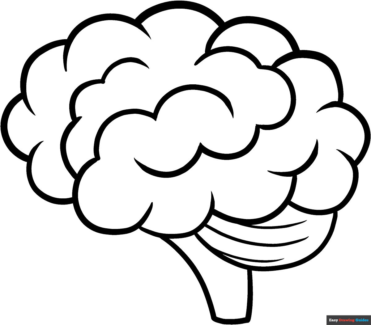 Free Printable Brain Coloring Pages
