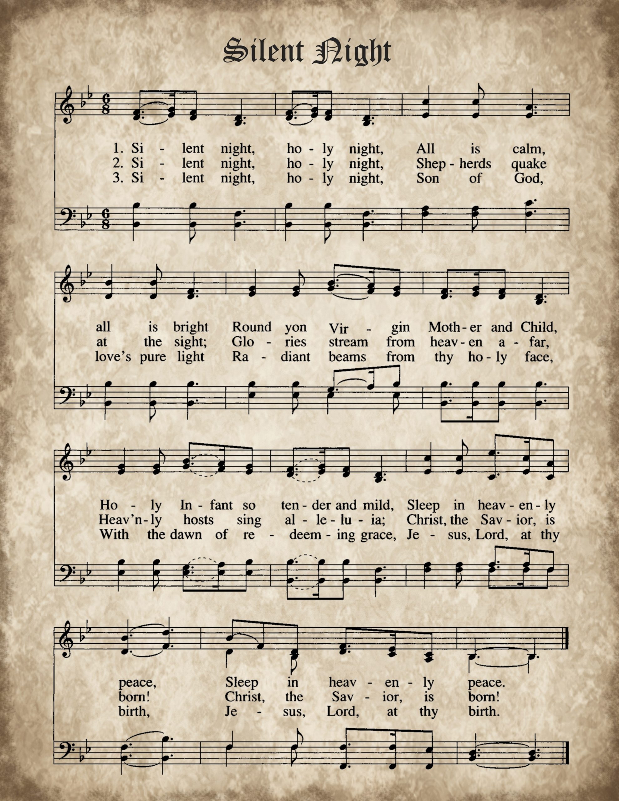 Free Printable Hymnal Sheet Music
