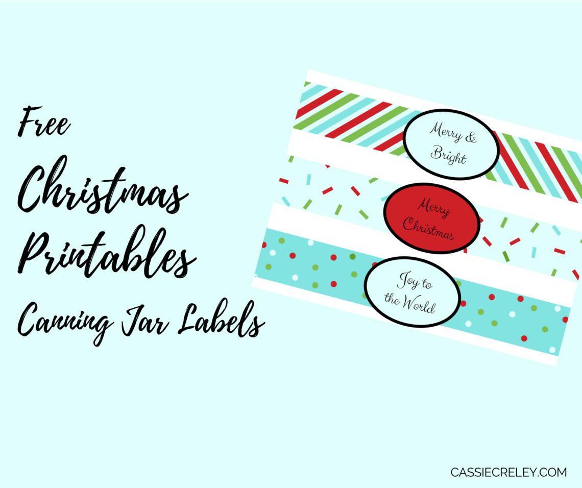 Free Printable Mason Jar Labels