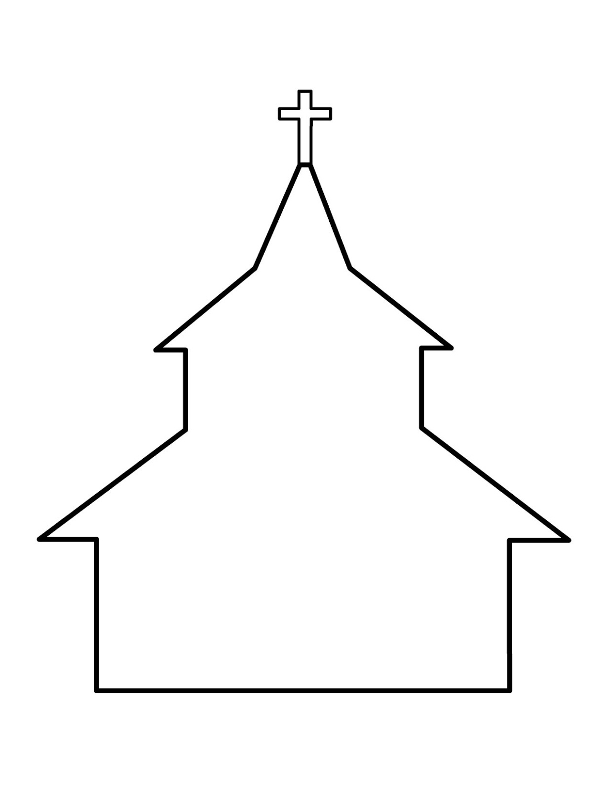 Church 64241 Buildings And Architecture Free Printable Coloring Pages
