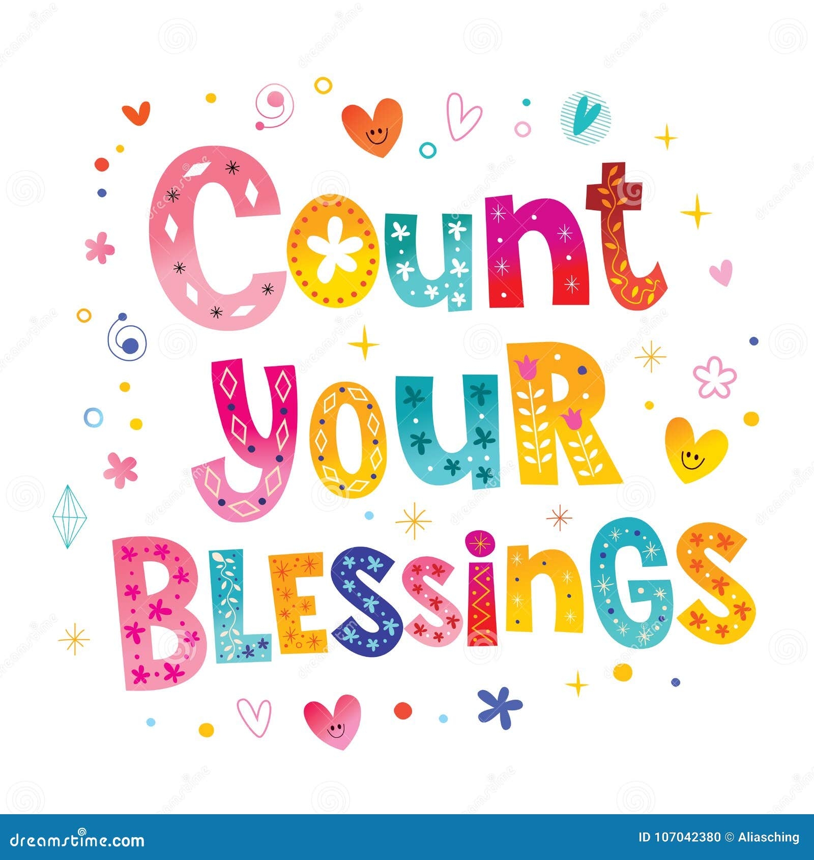 Count Your Blessings Stock Illustrations 66 Count Your Blessings Stock Illustrations Vectors Clipart Dreamstime
