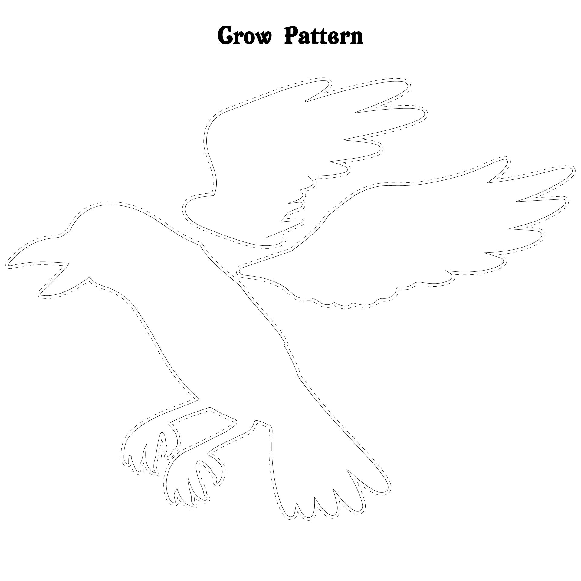 Free Printable Crows