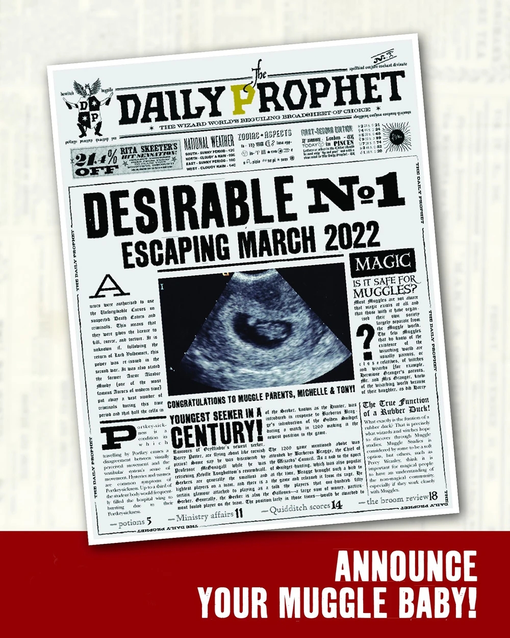 Daily Prophet Free Printable