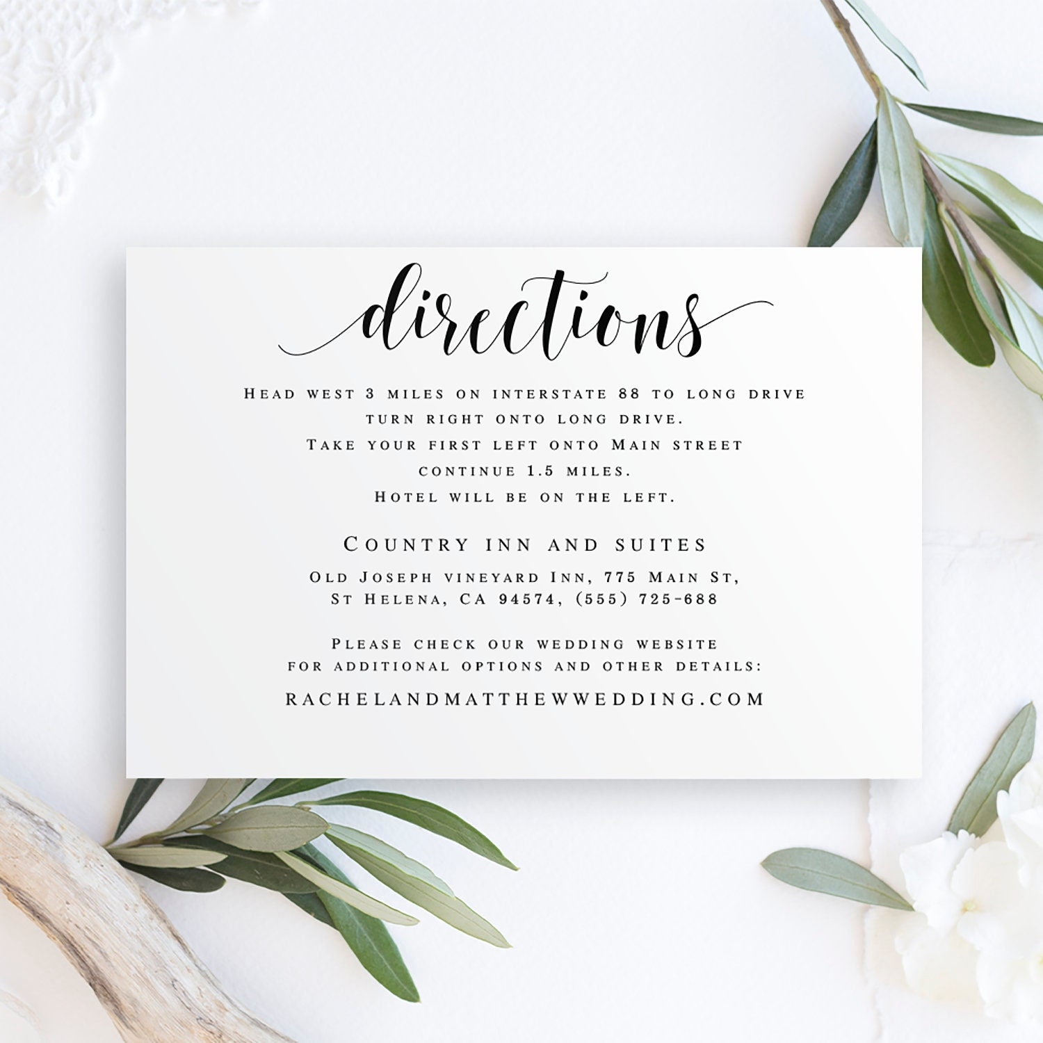 Directions Template Editable Pdf Directions Insert Directions Cards For Wedding Invitation Enclosure Cards Wedding Template Printable Vm31 Etsy
